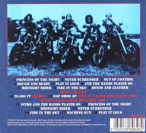 Saxon: Denim And Leather [CD]