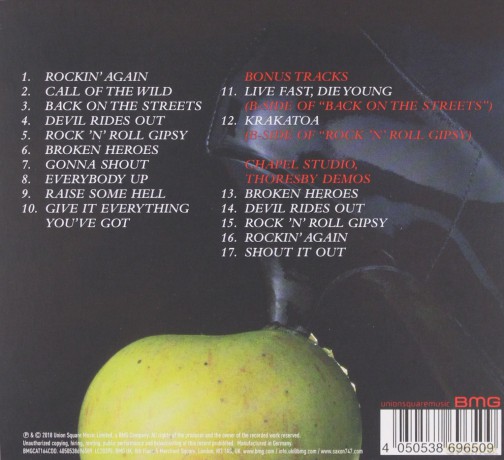 Saxon: Innocence Is No Excuse [CD]