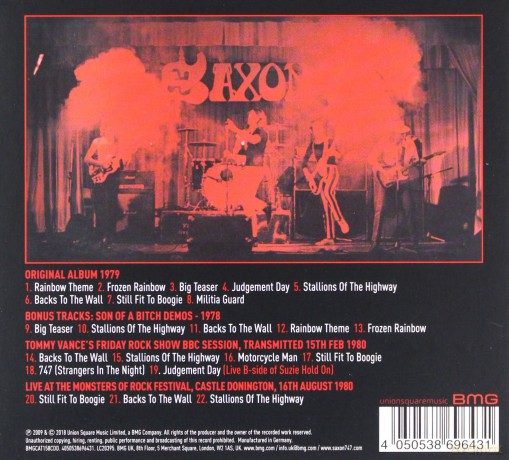 Saxon: Saxon [CD]