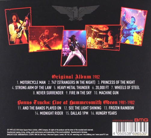 Saxon: The Eagle Has Landed (Live) [CD]