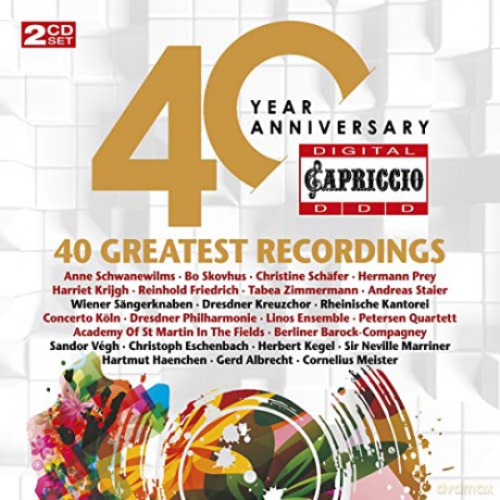40 Greatest Recordings For Capriccios 40 Year Anniversary [2CD]