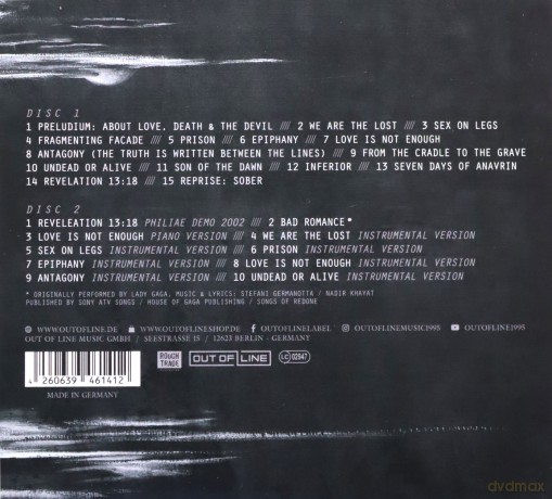 Lord Of The Lost: Antagony 10th Anniversary Edition [2CD]