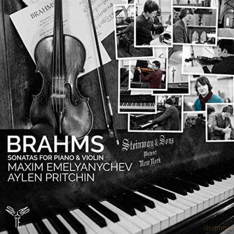 Brahms: Sonatas For Piano And Violin Emelyanychev Pritchin (digipack) [CD]