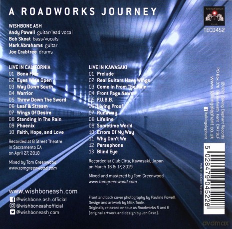Wishbone Ash: California To Kawasaki - A Roadworks Journey [2CD]