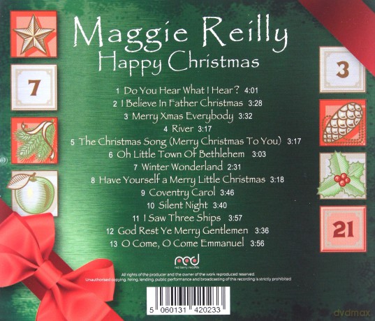 Maggie Reilly: Happy Christmas [CD]