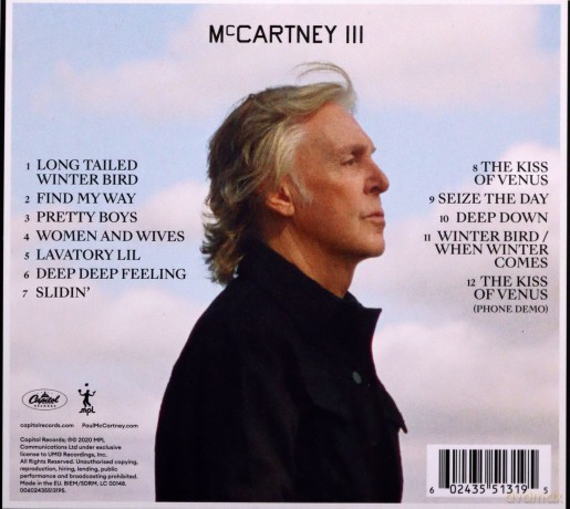 Paul Mccartney: Mccartney III (Deluxe) (White Cover Artwork) [CD]