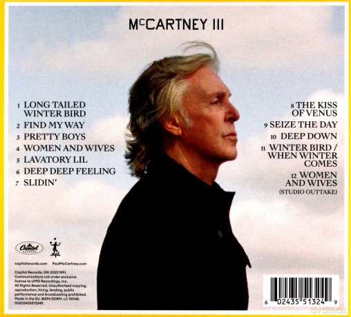 Paul Mccartney: Mccartney III (Deluxe) (Yellow Cover) [CD]