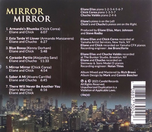 Eliane Elias: Mirror Mirror [CD]