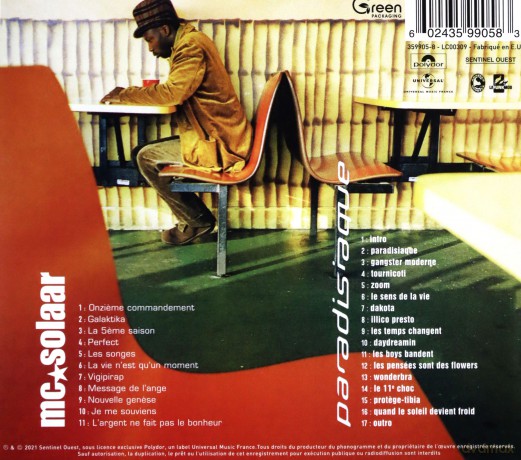 Mc Solaar: Paradisiaque [2CD]
