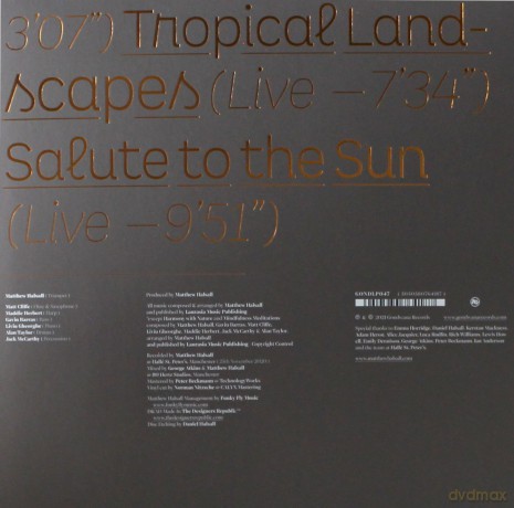 Matthew Halsall: Salute To The Sun Live At Halle St Peter's [2xWinyl]