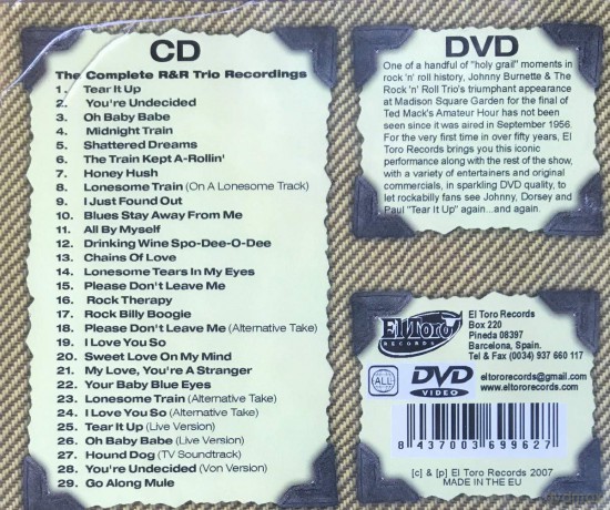 Johnny Burnette: Shattered Dreams [2CD]
