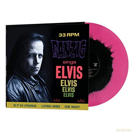Danzig: Sings Elvis (Pink/Black Haze) [Winyl]