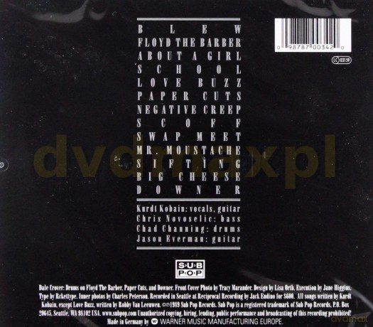 Nirvana: Bleach [CD]
