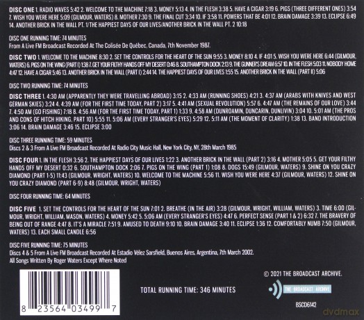 Roger Waters: The Broadcast Archives [3CD]