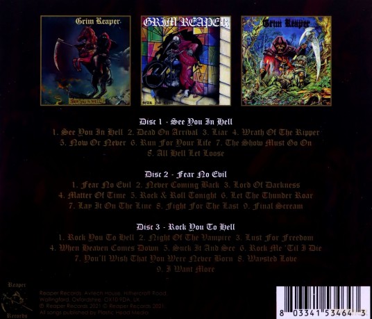 Grim Reaper: The Grimm Chronicles 1983-1987 [3CD]
