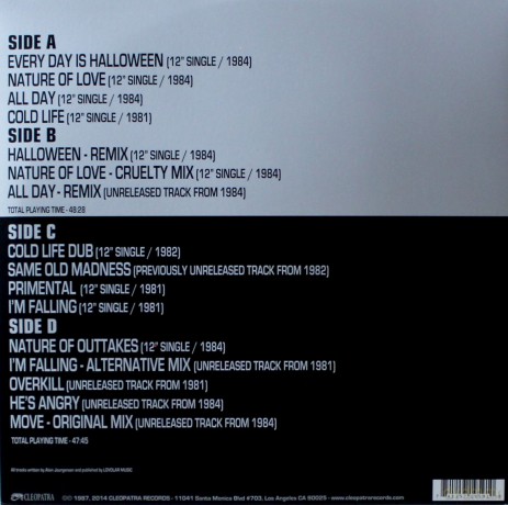Ministry: Twelve Inch Singles 1981-1984 (Silver) [2xWinyl]