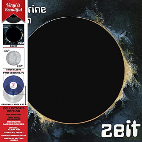 Tangerine Dream: Zeit (Blue/Translucent) [2xWinyl]