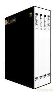Beksiński 1-4 - wydanie miniaturowe w etui - Zdzisław Beksińki [KSIĄŻKA]