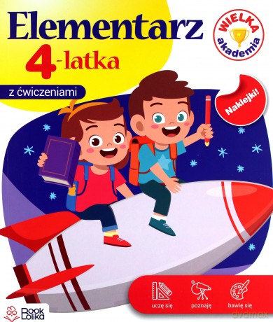Elementarz 4 latka z ćwiczeniami [KSIĄŻKA]