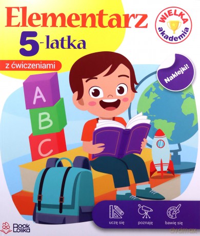Elementarz 5 latka z ćwiczeniami [KSIĄŻKA]