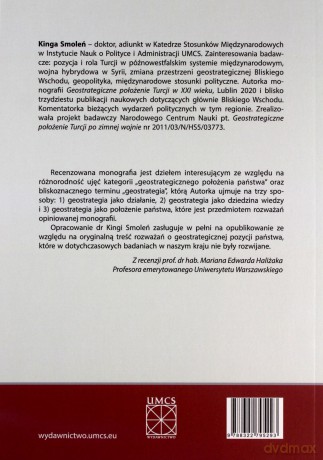 Geostrategiczne położenie państwa - Kinga Smoleń [KSIĄŻKA]