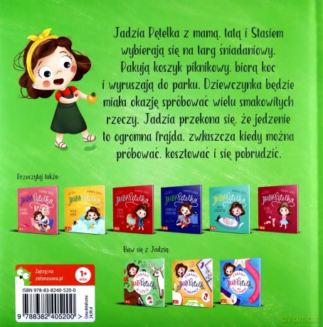 Jadzia Pętelka idzie na piknik - Barbara Supeł [KSIĄŻKA]