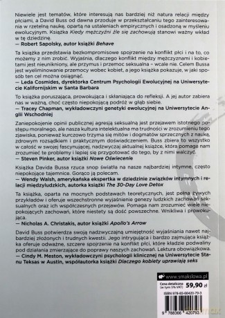 Kiedy mężczyźni źle się zachowują - M. Buss David [KSIĄŻKA]