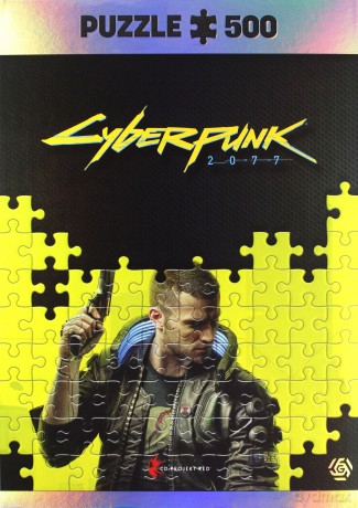 Cyberpunk 2077: Keyart Male V [PUZZLE]