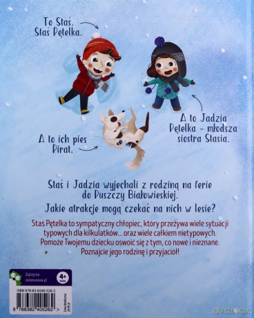 Staś Pętelka. Ferie w lesie - Barbara Supeł [KSIĄŻKA]