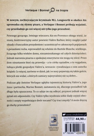 Verlaque i Bonnet na tropie Tajemnice Bastide Blanche - M. L. Longworth [KSIĄŻKA]