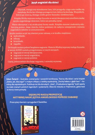 Wielka wyprawa małego Szyszaka. Little Cony's Big Adventure Opowieści lasu - Adam Święcki [KSIĄŻKA]