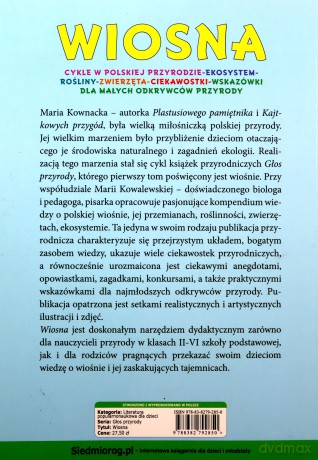 Wiosna. Głos przyrody - Maria Kownacka [KSIĄŻKA]