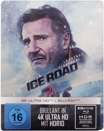 The Ice Road (Lodowy szlak) (steelbook) [Blu-Ray 4K]+[Blu-Ray]