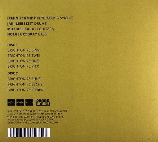 Can: Live in Brighton 1975 (digipack) [2CD]