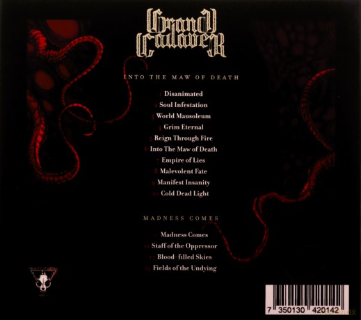 Grand Cadaver: Into The Maw Of Death [CD]