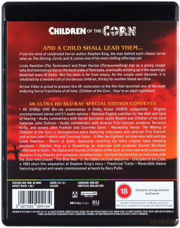 Children of the Corn (Dzieci kukurydzy) [Blu-Ray 4K]+[Blu-Ray]