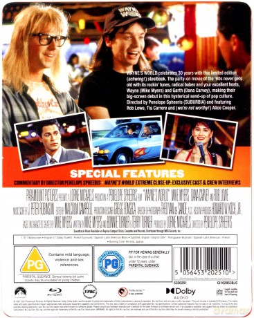 Wayne's World (Świat Wayne'a) (steelbook) [Blu-Ray]