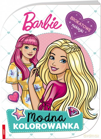 Barbie Modna kolorowanka BRO-1101 [KSIĄŻKA]