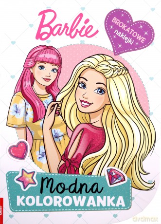 Barbie Modna kolorowanka BRO-1101 [KSIĄŻKA]