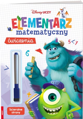 Disney uczy Elementarz matematyczny Ćwiczenia USM-9301 [KSIĄŻKA]