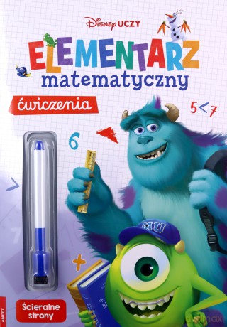 Disney uczy Elementarz matematyczny Ćwiczenia USM-9301 [KSIĄŻKA]