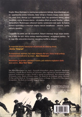 I rozpętało się piekło. Świat na wojnie 1939-1945 - Max Hastings [KSIĄŻKA]