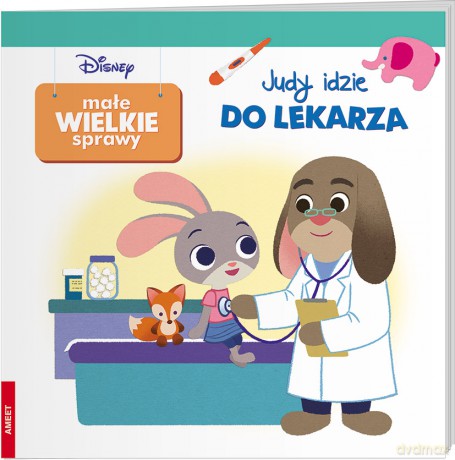 Małe wielkie sprawy Judy idzie do lekarza Disney GRO-9111 [KSIĄŻKA]
