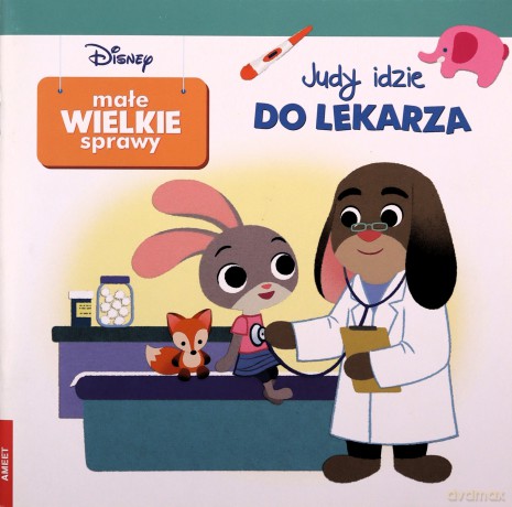 Małe wielkie sprawy Judy idzie do lekarza Disney GRO-9111 [KSIĄŻKA]