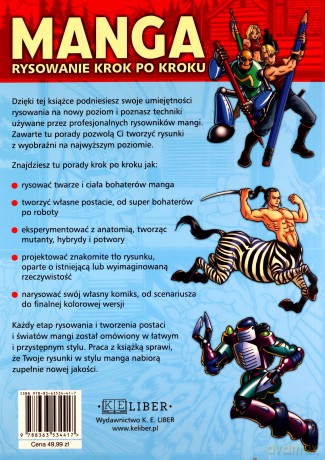 Manga. Rysowanie krok po kroku - Peter Gray [KSIĄŻKA]