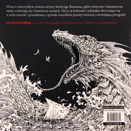 Mythomorphia. Ekstremalne kolorowanie i wyszukiwanie - Kerby Rosanes [KSIĄŻKA]