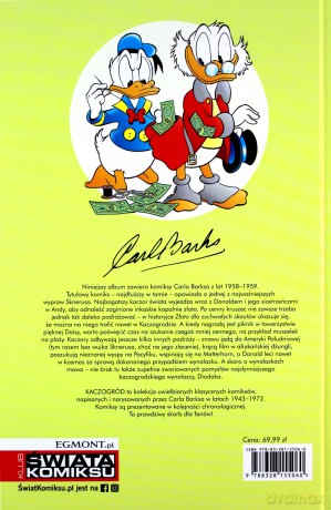 Skarb Pizarra. Kaczogród (Tom 15) - Carl Barks [KOMIKS]