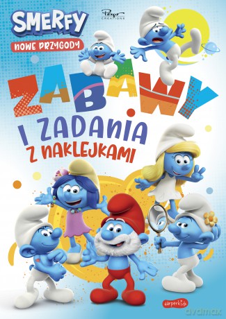 Smerfy. Zabawy i zadania z naklejkami. Nowe przygody - Izabela Karpiszuk [KSIĄŻKA]