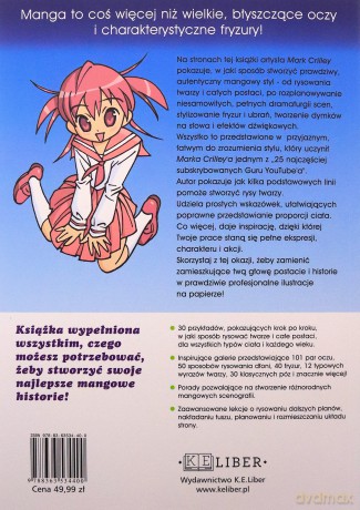 Tajniki rysunku Manga. 30 lekcji rysunku z twórcą AKIKO - Mark Crilley [KSIĄŻKA]
