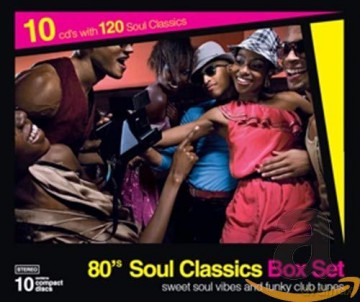 Michael Jackson: 120 Soul Classic Hits From the 80's - Sweet Soul Vibes and Funky Club Tunes [10CD]